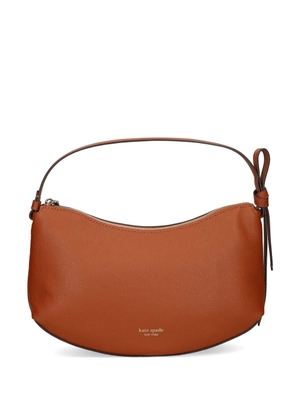 Kate Spade Loop zip leather shoulder bag - Brown