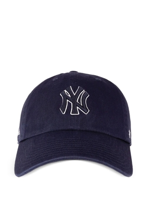 Sporty & Rich embroidered logo baseball cap - Blue