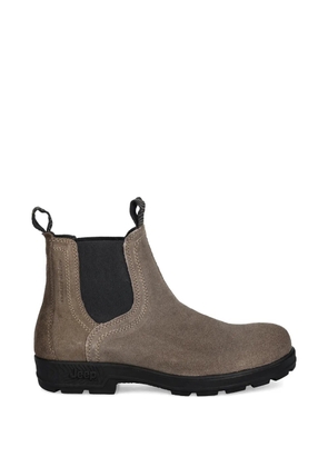 JEEP suede pull-tab boots - Brown