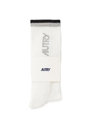 Autry ribbed socks - White