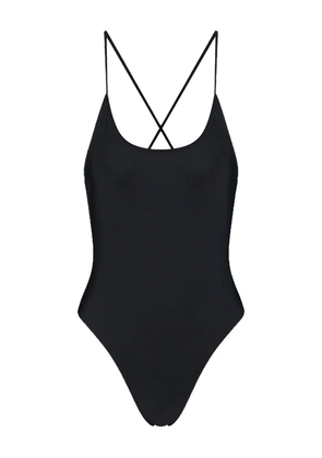 Daily Paper logo-print swimsuit - Black