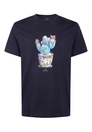 Paul Smith Cactus T-Shirt - Blue