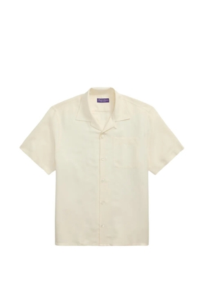 Ralph Lauren Purple Label camp-collar pocket shirt - Neutrals