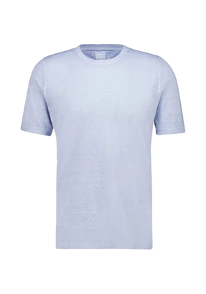 120% Lino short-sleeve T-shirt - Blue