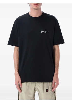 Gramicci Snail-print T-Shirt - Black