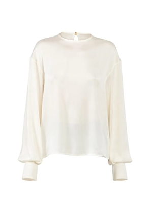 MARTIN MARTIN Esther bishop-sleeve top - Neutrals