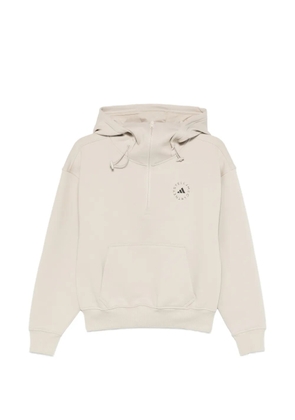 adidas by Stella McCartney pouch hooded hoodie - Neutrals