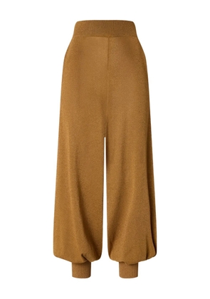 PINKO cuffed trousers - Brown