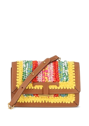 Tod's woven shoulder bag - Brown