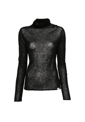 MC2 Saint Barth roll-neck top - Black