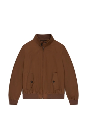 Montedoro zip-fastening jacket - Brown