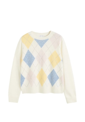 Chinti & Parker argyle wool sweater - Neutrals