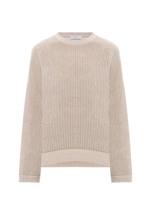 Brunello Cucinelli ribbed sweater - Neutrals