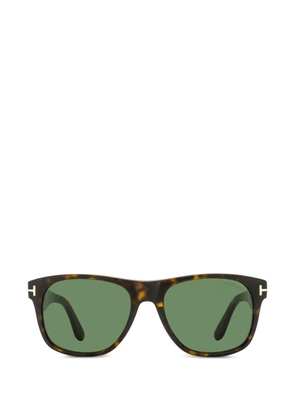 TOM FORD Eyewear Marlon rectangular-frame sunglasses - Brown