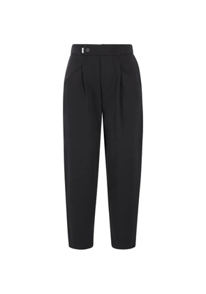 PNTS Jino pleated trousers - Black
