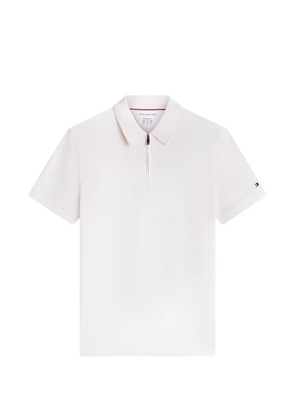 Tommy Hilfiger half-zip polo shirt - White