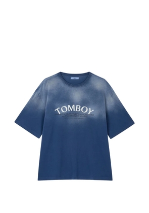 TOMBOY washed T-shirt - Blue