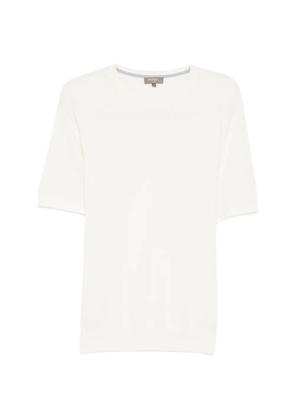 N.Peal pique T-shirt - White