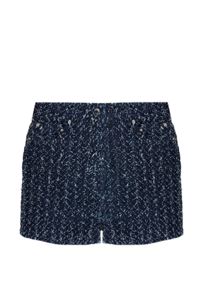 IRO valentin textured shorts - Blue