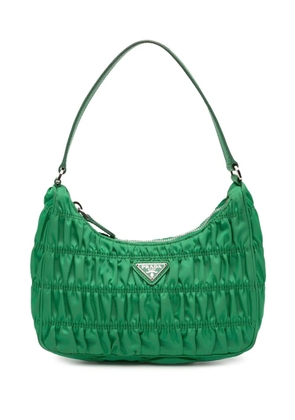 Prada Pre-Owned 2019-2026 Tessuto Gaufre Re Edition shoulder bag - Green