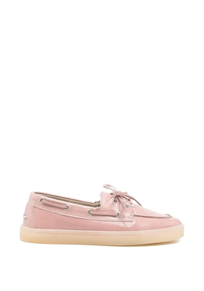 Copenhagen leather boat shoes - Pink