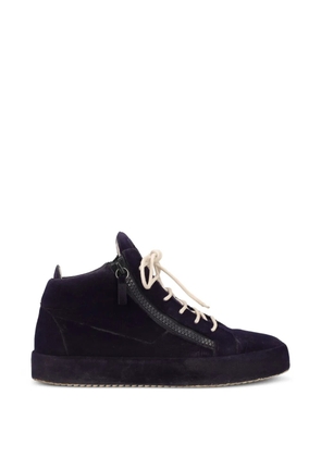 Giuseppe Zanotti Vintage zipped lace-up shoes - Purple