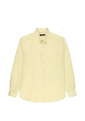 Glanshirt striped shirt - Yellow