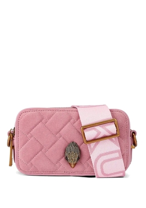 Kurt Geiger London quilted cross body bag - Pink