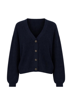 Jenni Kayne button-up ribbed cardigan - Blue