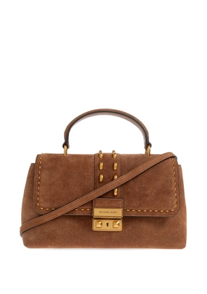 Michael Michael Kors Tribeca studded top-handle tote bag - Brown