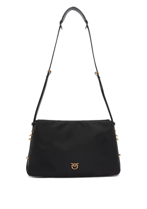PINKO logo-plaque shoulder bag - Black