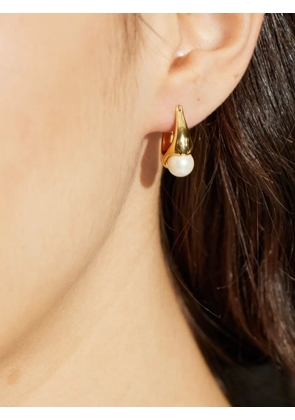 Kate Spade glass polish drop earrings - Gold