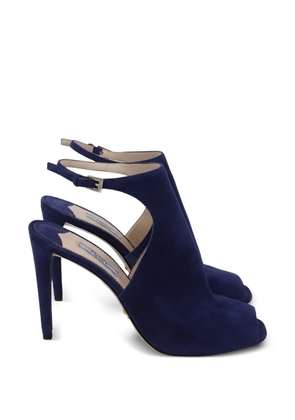Prada Pre-Owned peep-toe sandals - Blue