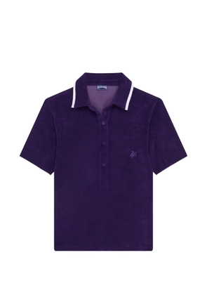 Vilebrequin buttoned collared polo shirt - Purple