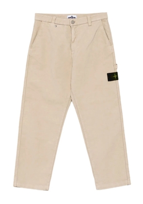 Stone Island Compass-badge trousers - Neutrals