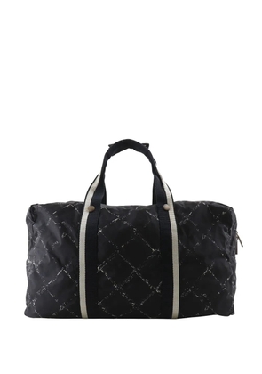 CHANEL Pre-Owned 1997-1999 Old Line Nylon travel bag - Black