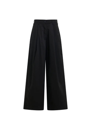 Essentiel Antwerp pleated wide-leg trousers - Black