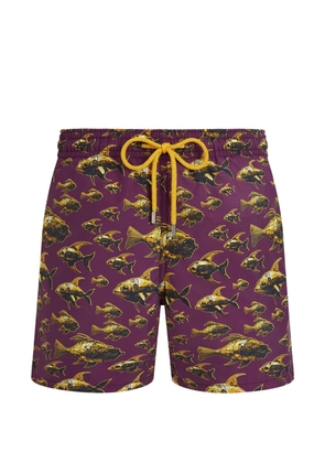Vilebrequin printed swim shorts - Purple