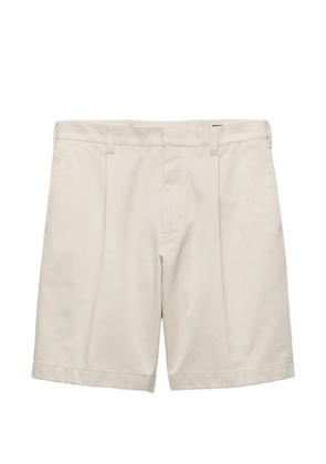 Prada cotton bermudas - Neutrals