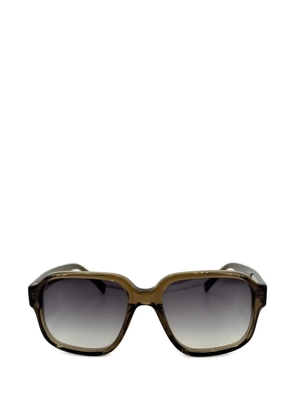 Josef Miller Melrose degrade square-frame sunglasses - Green