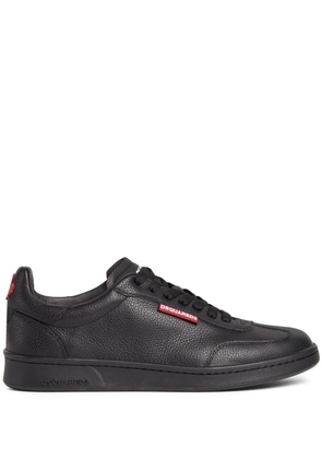DSQUARED2 low-top leather sneakers - Black