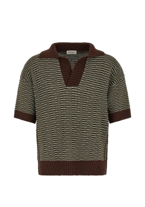 Roberto Collina Links polo shirt - Brown