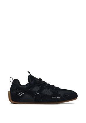 Hide&Jack lace-up panelled sneakers - Black
