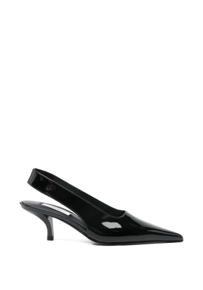 TOTEME pointed-toe slingback pumps - Black