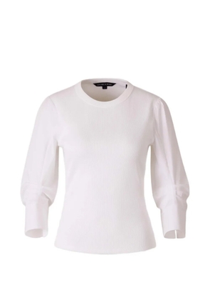 Veronica Beard Junia long-sleeves T-shirt - White