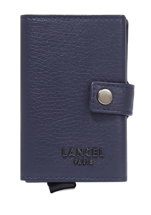 Lancel Côme leather cardholder - Blue