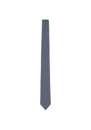 Emporio Armani patterned tie - Blue