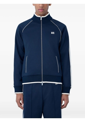 Wales Bonner zip-up sweatshirt - Blue