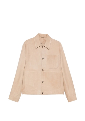 Altea Lewin suede jacket - Neutrals