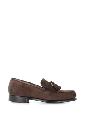 CHEANEY tassel brooklyn loafers - Brown